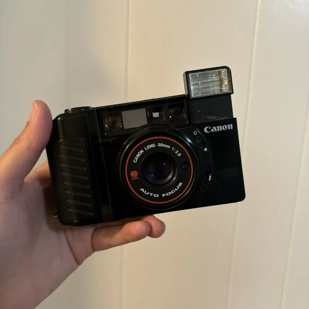 Canon Sure Shot AF35M II Autoboy 2 35mm Film Camera 38mm f/2.8 Tested Working